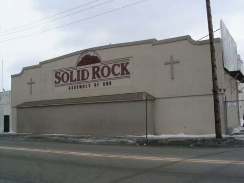 Flamingo Theatre - The Flamingo Is Now A Church (newer photo)